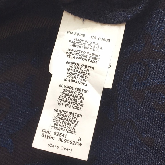 Karen Kane flocked tunic top - Picture 8 of 8